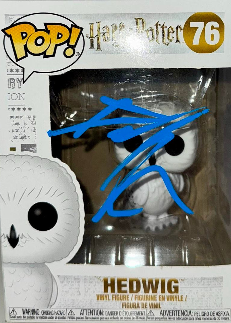 Daniel Radcliffe Signed Funko Pop #76 "Hedwig" (Harry Potter) *RARE* - SWAU